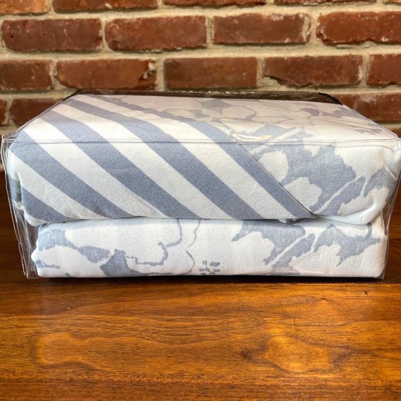 Ralph Lauren 3-Piece FULL QUEEN Duvet Cover Set WILLA Floral Chambray Cream - Picture 6 of 11